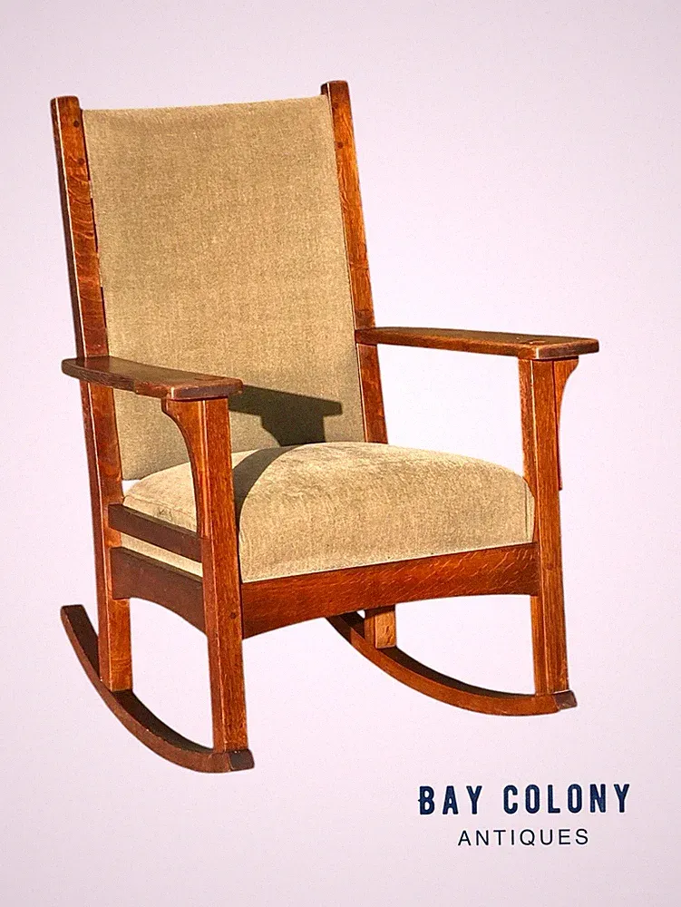 Antique Arts & Crafts / Mission Oak L&JG Stickley Rocking Chair