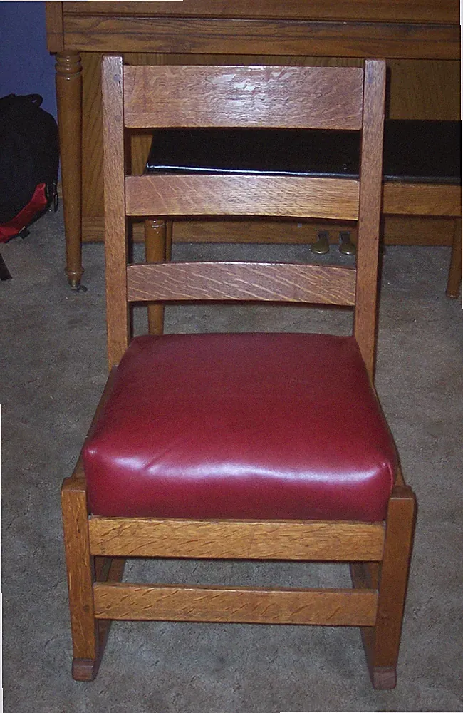 Quartersawn Oak Stickley Rocker / Rocking Chair (R100)
