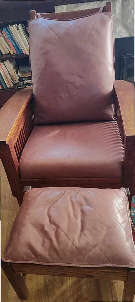 Replica Stickley Morris Arts and Crafts Recliner ,Oak
