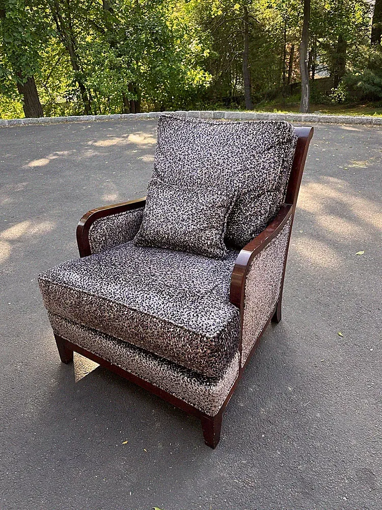 Stickley Lounge Chair With Ottoman 30x36x33 Pickup NYC